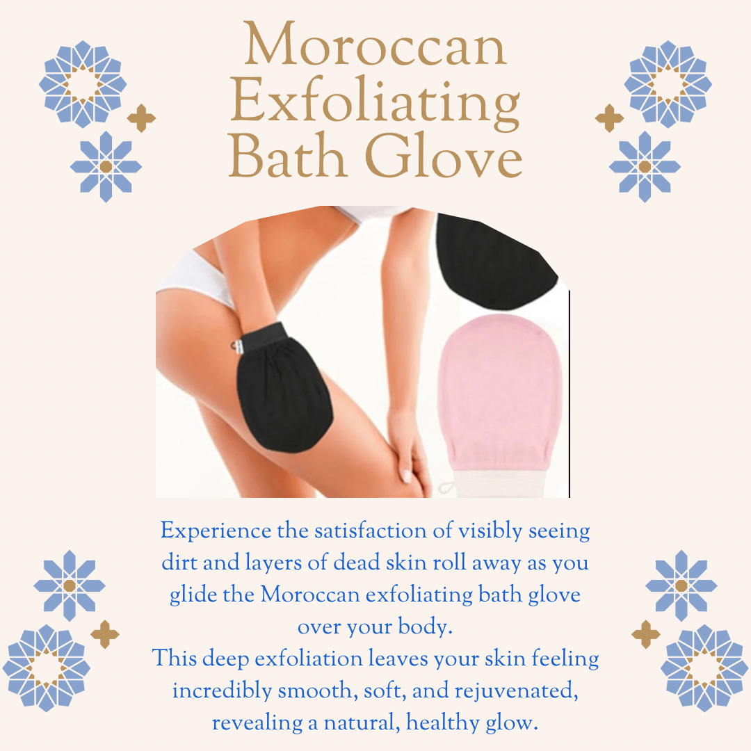 Moroccan Hammam Exfoliating Bath Glove