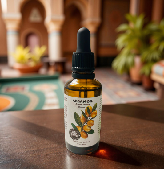 Argan Oil (100% Pure Organic) Moroccan Gold Glow Oil