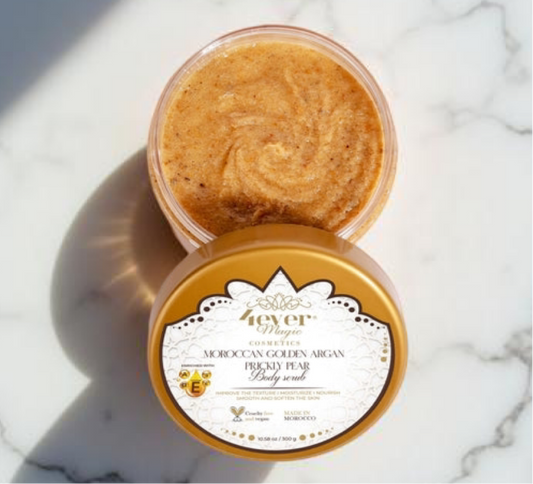 Moroccan Beauty Secret Body Scrub, prickly pear & honey