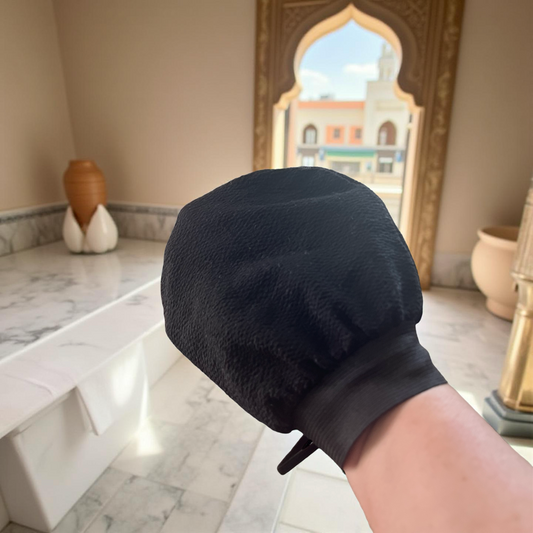 Sahara Sand Exfoliating Bath Glove, made w/ all Natural Plant Fibers