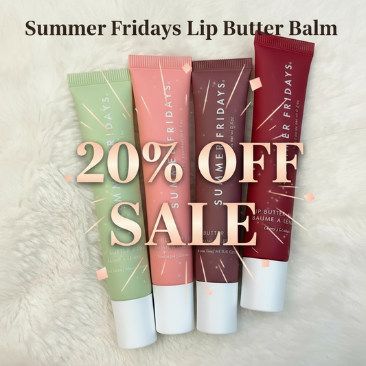 Summer Fridays Lip Butter Balm / Mini Lip Gloss Set New - 20% Off