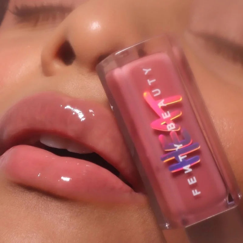 Fashion Fenty Beauty Lip Glaze Moisten Shine Glitter Lip Plumper