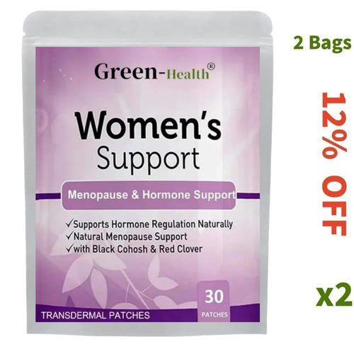Womens Support Transdermal Patches Hormone Regulation Menopause