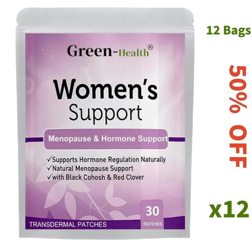 Womens Support Transdermal Patches Hormone Regulation Menopause