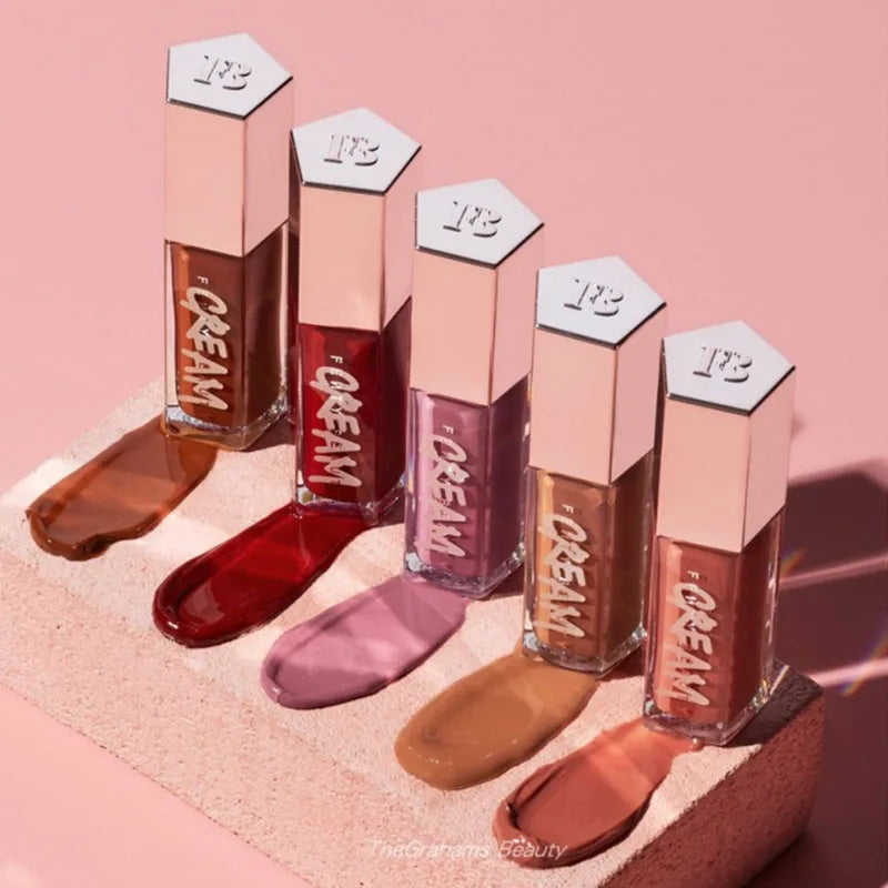 Fashion Fenty Beauty Lip Glaze Moisten Shine Glitter Lip Plumper