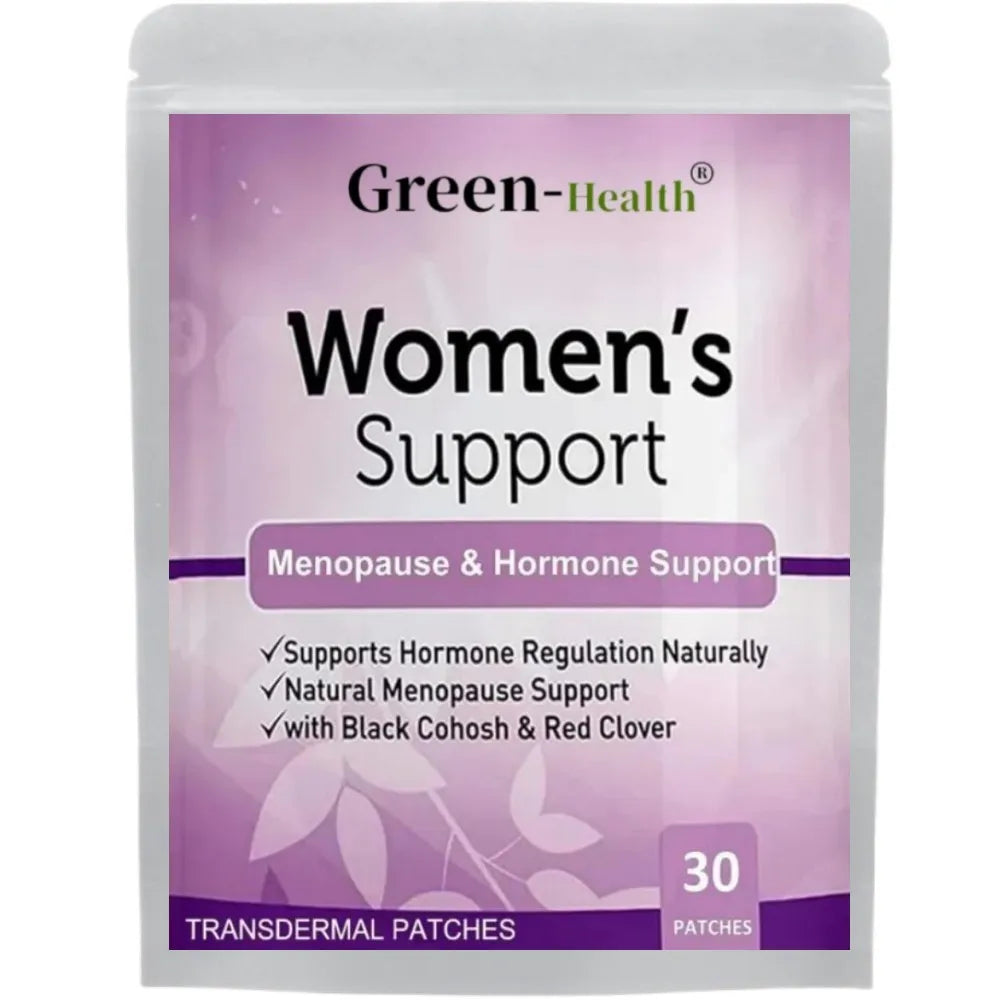 Womens Support Transdermal Patches Hormone Regulation Menopause