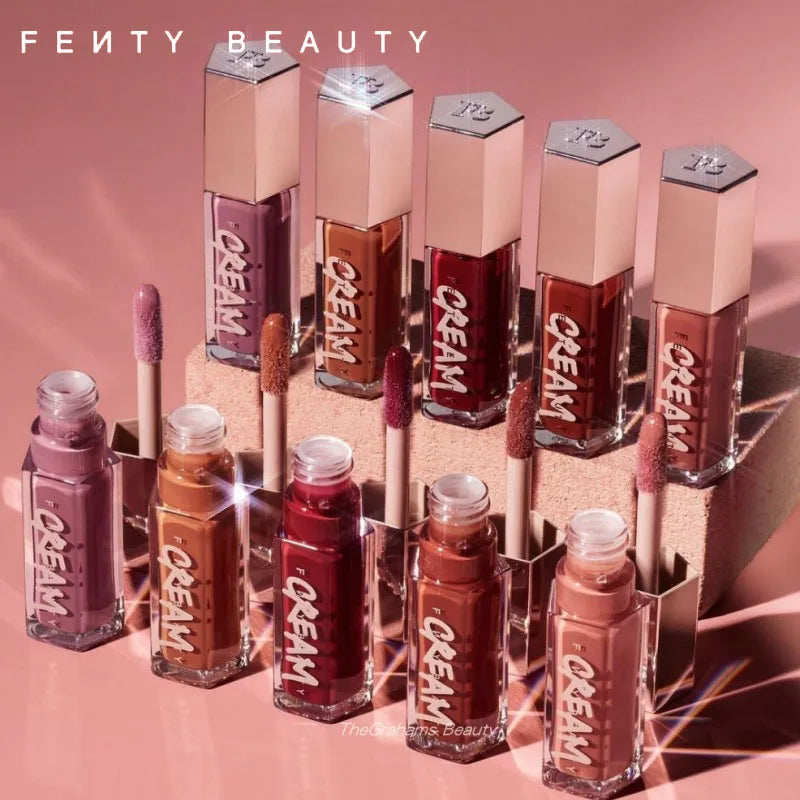 Fashion Fenty Beauty Lip Glaze Moisten Shine Glitter Lip Plumper