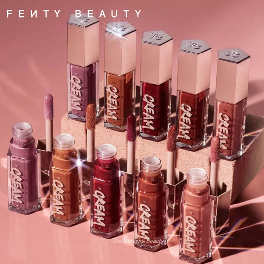 Fashion Fenty Beauty Lip Glaze Moisten Shine Glitter Lip Plumper