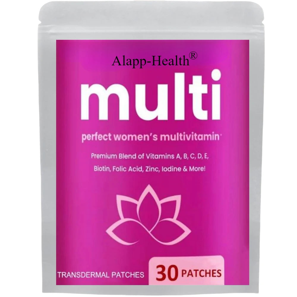 30 Patches Multivitamin Transdermal Patches Vitamins A, B, C, D, E, and more
