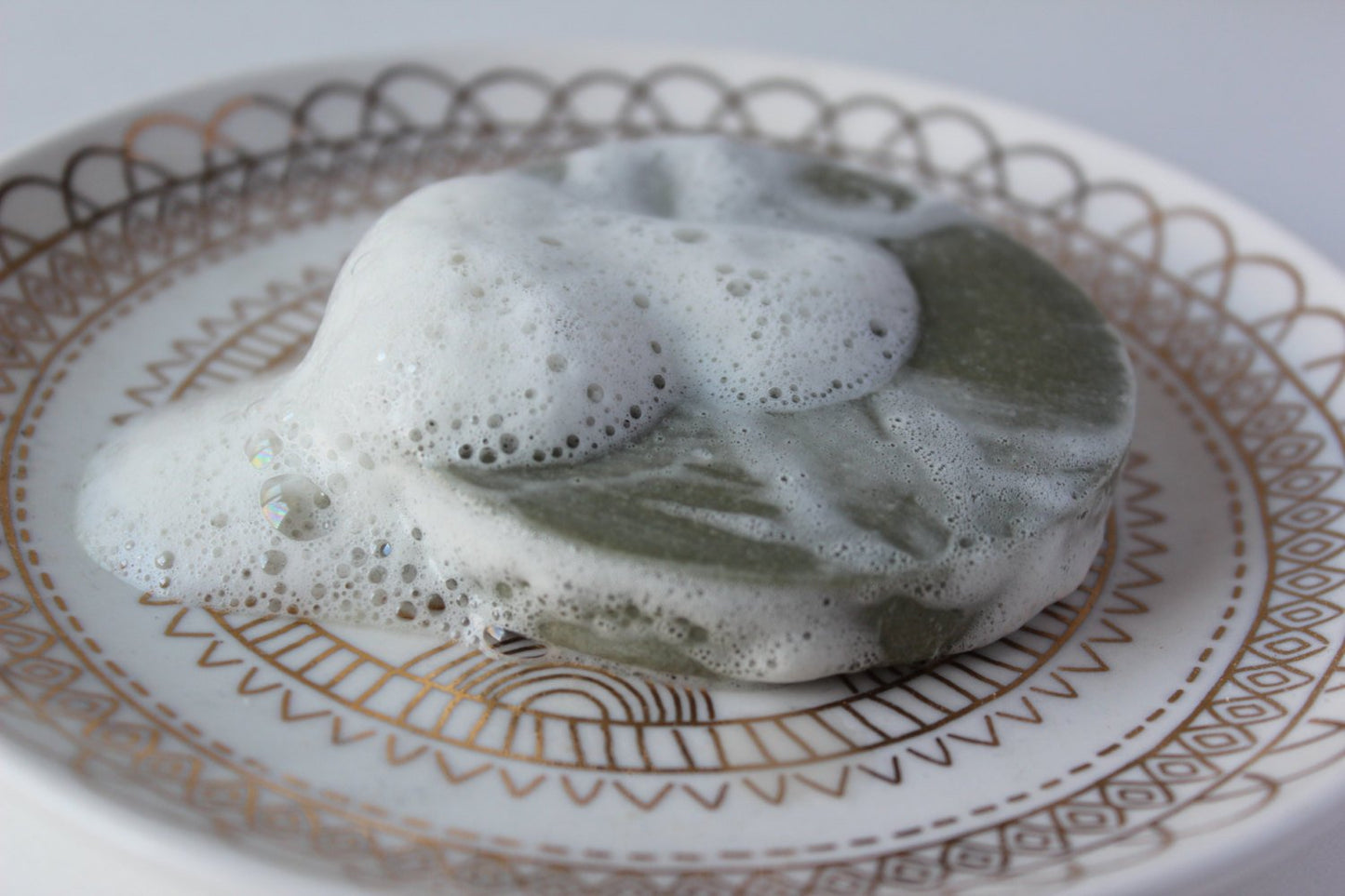 Face Wash Facial Cleansing Bar with French Green Sea Clay, clear skin, Acne prone